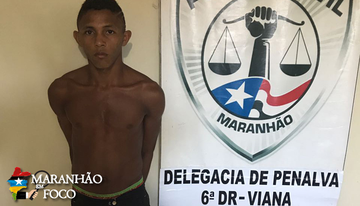 Jovem é preso acusado de estuprar menina de 12 anos em Penalva - MA