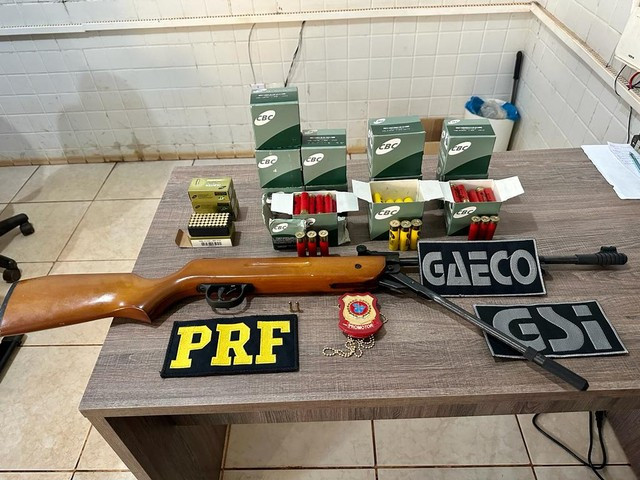 Gaeco realiza operação de combate a venda ilegal de armas e munições no MA