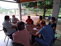 Prefeito Aluísio se reúne com representantes do INCRA para tratar da visita do Presidente Jair Bolsonaro a Açailândia