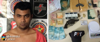 Homens do 14º BPM prendem suspeito de tráfico com 5kg de crack, em Imperatriz