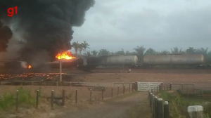 Vale é multada em mais de R$ 250 milhões por danos ambientais causados por incêndio em trem carregado de combustível no MA